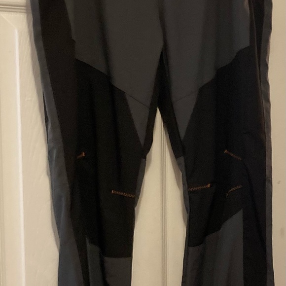 New Dress Jogger Styling Pants Plus Size Unisex Orange Gray & Black 36”W 33”L - Picture 6 of 11